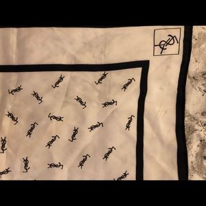 Yves Saint Laurent Neck Handbag Scarf